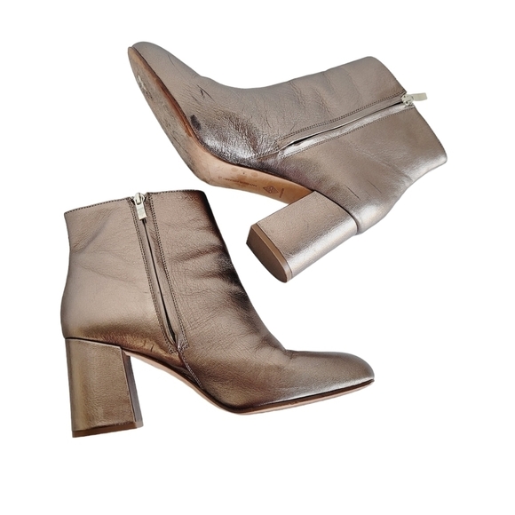 Antonio Melani Rose Gold Petra Block Heels - Picture 2 of 10